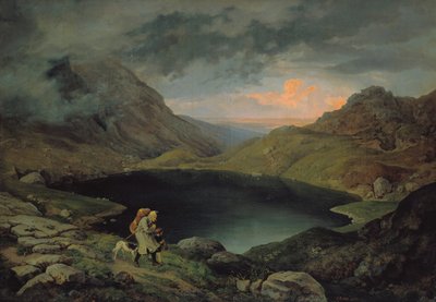 Pond in the Giant Mountains by Gustav Karl Ludwig Richter
